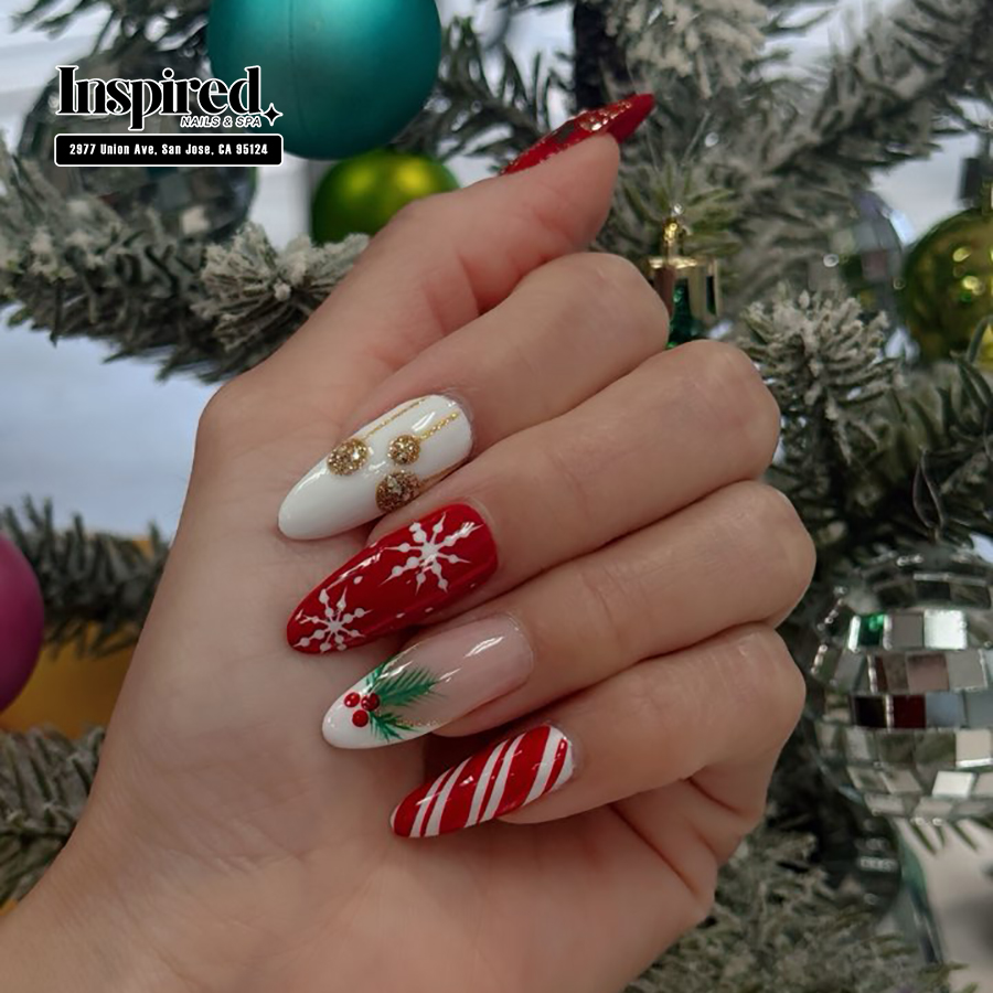 Beautiful nails help you feel prepared for every celebration this Christmas and New Year